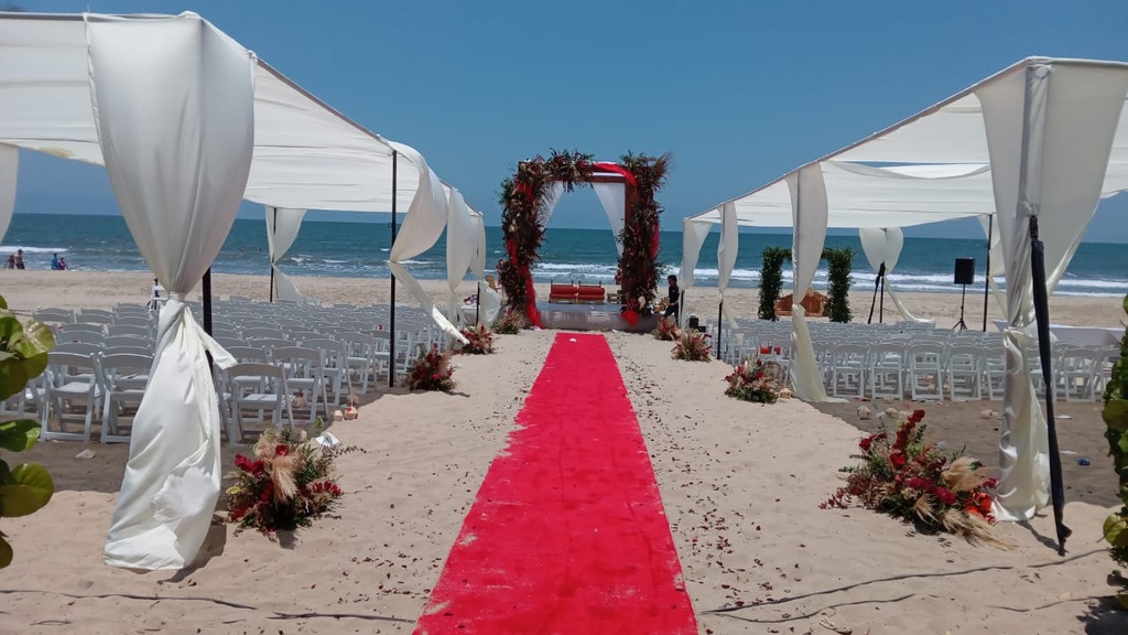 Alfombra Roja 1.25 x 20.05 mt